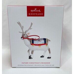 Hallmark Keepsake Ornament 2024 Father Christmas Reindeer Limited